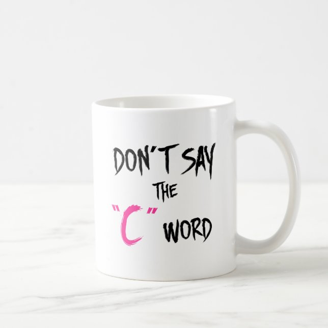 Mug Le noir orphelin | n'indiquent pas le C-Mot (Droite)