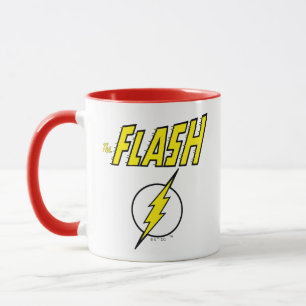 Mug Le nom Flash et logo d'éclair