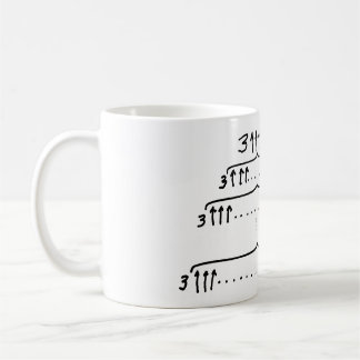Mug Le NOMBRE de GRAHAM en la PROPRE ÉCRITURE de