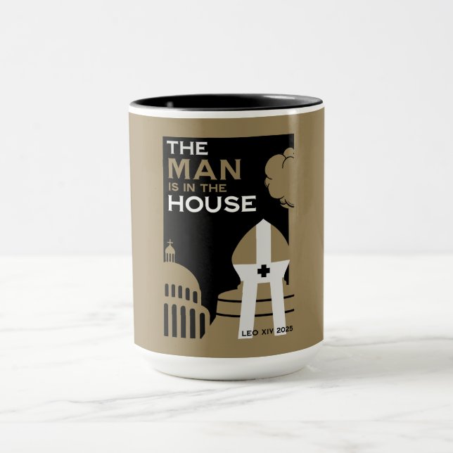 Mug Le nouveau pape 2025 (Centre)