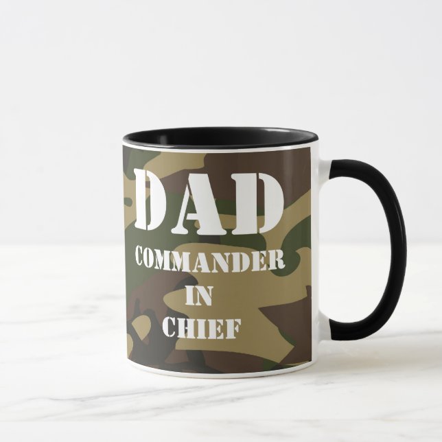 Mug Le papa, commandant en chef de militaires de Camo (Droite)