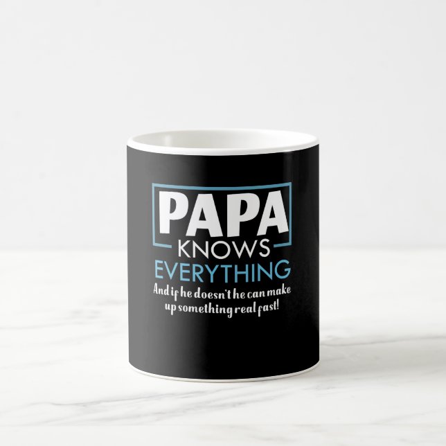 Mug Le papa sait que tout ne sait pas font rapidement (Centre)
