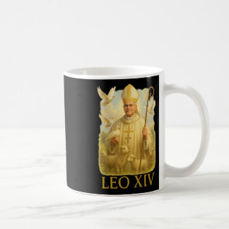 Mug Le Pape Leo Xiv Doves - Christian Catholic Faith I