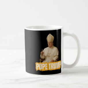 Mug Le pape Trump drôle Trump Vatican Christian Retro