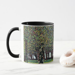 Mug Le Parc de Gustav Klimt, Art Nouveau Vintage