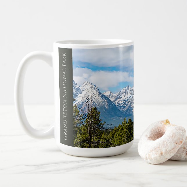 Mug Le Parc national de Grand Teton (Avec donut)