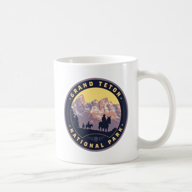 Mug Le Parc national de Grand Teton (Droite)