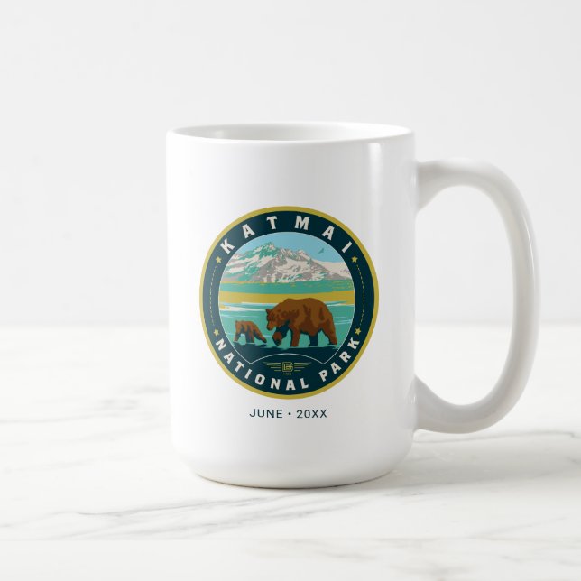 Mug Le Parc national de Katmai (Droite)