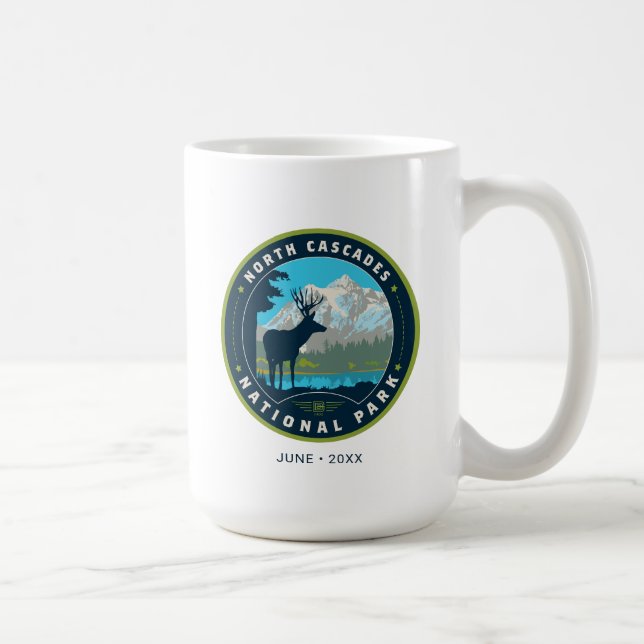 Mug Le Parc national de North Cascades (Droite)