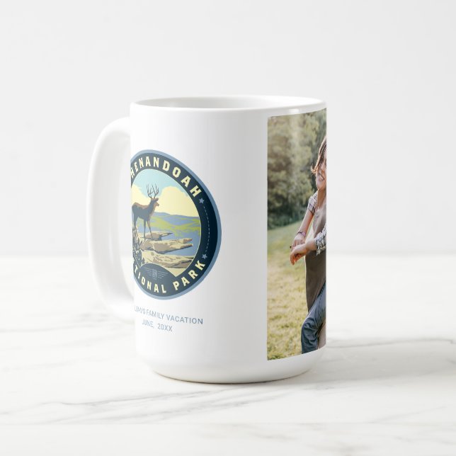 Mug Le Parc national de Shenandoah (Devant gauche)