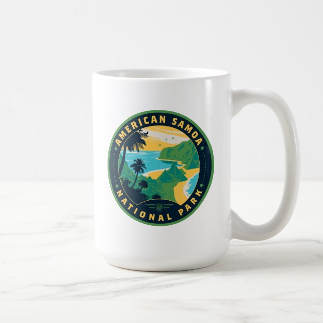 Mug Le Parc national des Samoa américaines (Droite)