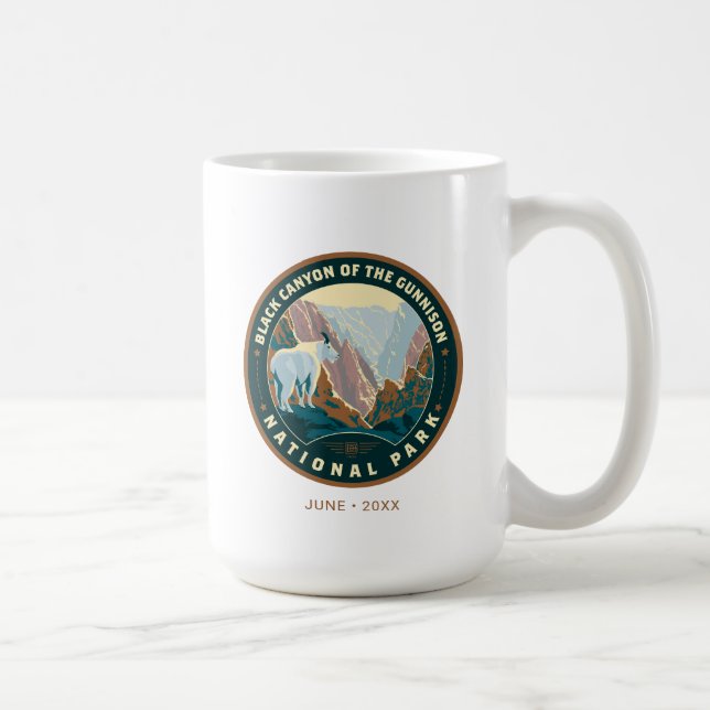 Mug Le Parc national du Canyon Noir (Droite)