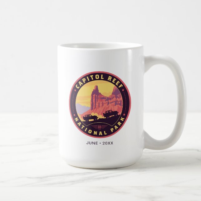 Mug Le Parc national du Capitol Reef (Droite)