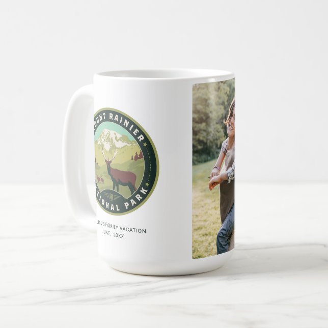 Mug Le Parc national du Mont Rainier (Devant gauche)