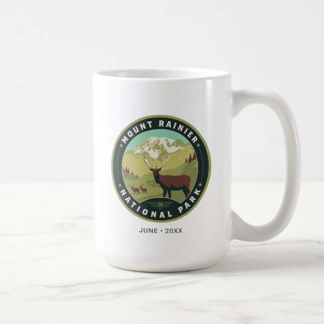 Mug Le Parc national du Mont Rainier (Droite)