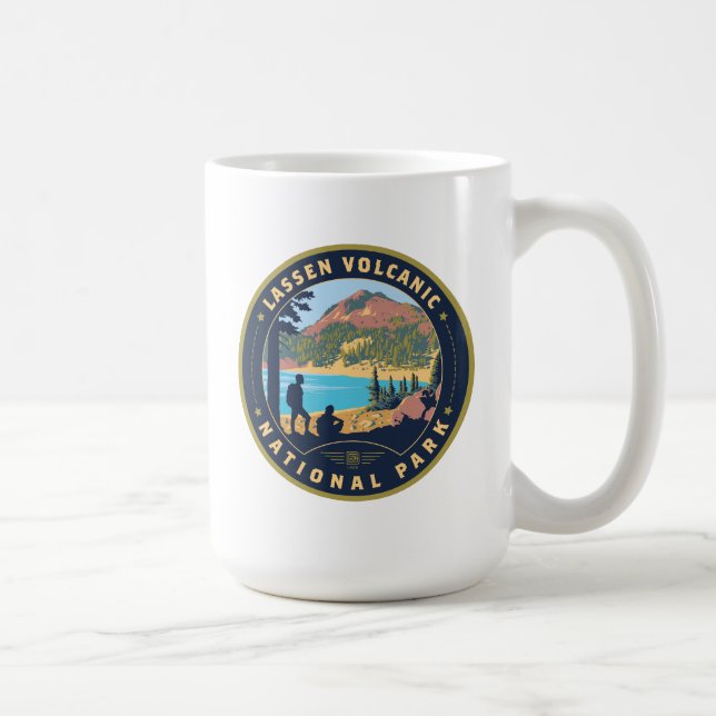 Mug Le Parc national volcanique de Lassen (Droite)