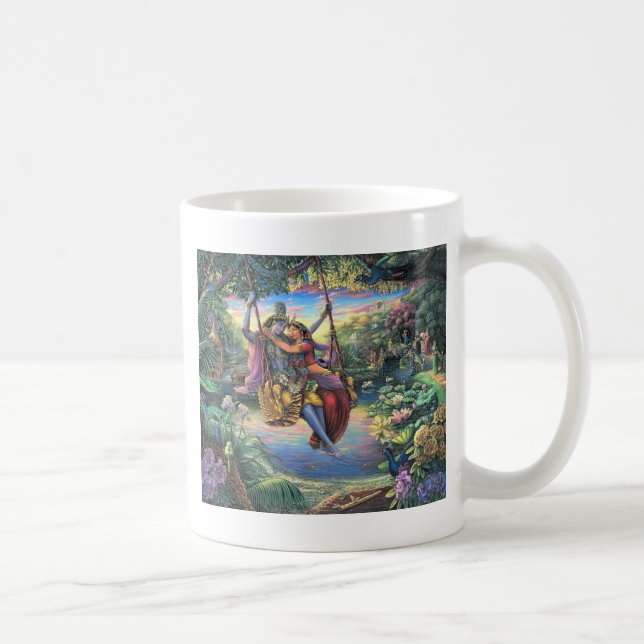 Mug Le passe-temps d'oscillation - Radha et Krishna (Droite)
