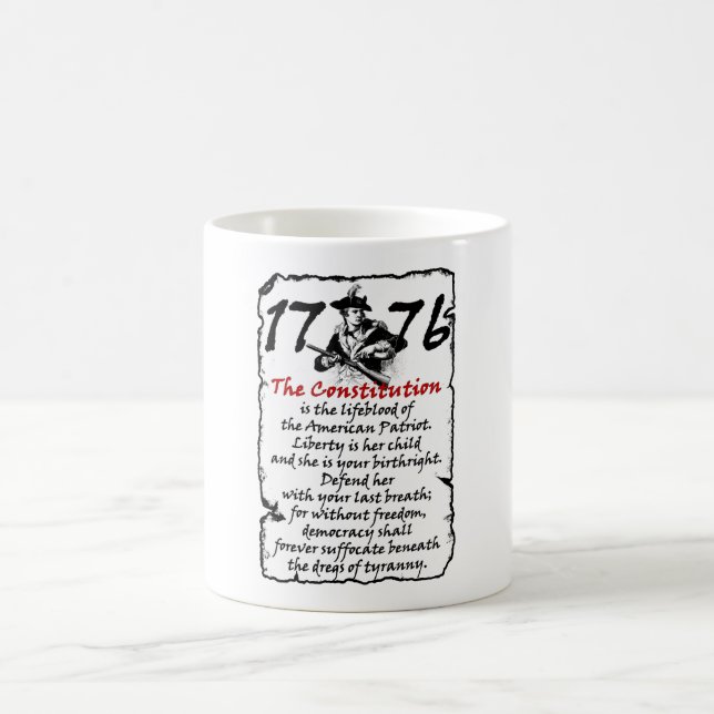 Mug Le patriote américain (Centre)