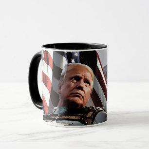 Mug Le patriotique Donald Trump Drapeau Musique