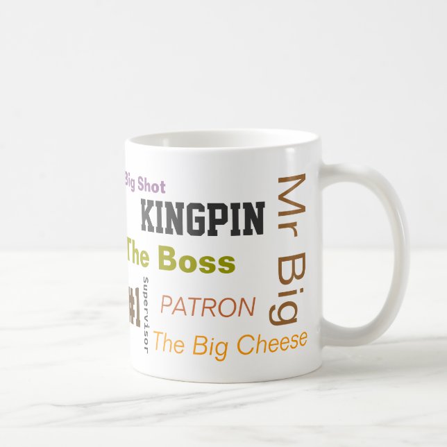 Mug Le "patron " (Droite)