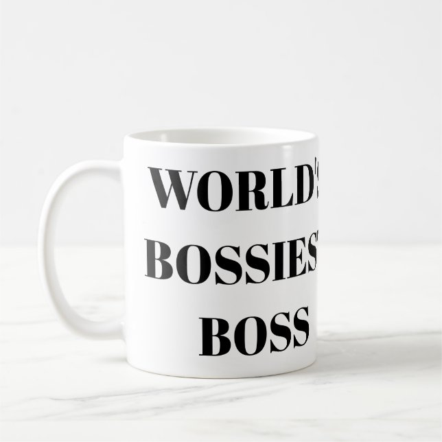 Mug Le patron le plus autoritaire du monde (Gauche)