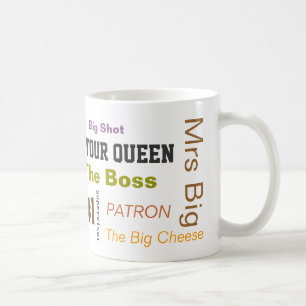 Mug Le "patron" (version femelle)