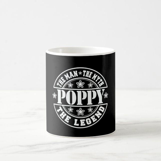 Mug Le Pavot L'Homme Le Mythe La Fête des pères De La  (Centre)