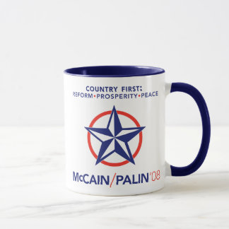 Mug Le pays de McCain/Palin tiennent le premier rôle