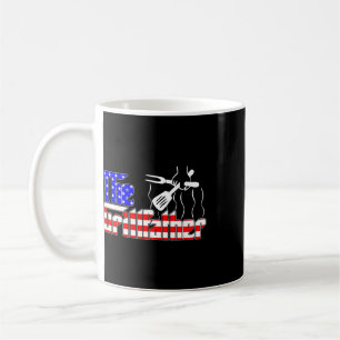 Mug Le père du grill 4 juillet drôle de gril BBQ Am