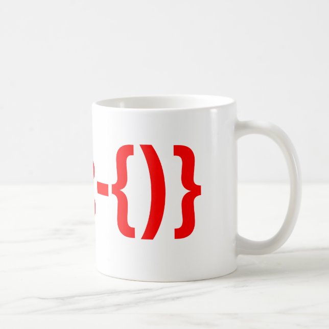 Mug Le Père Noël avec la barbe Émoticon de Noël (Droite)