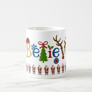 Mug Le Père Noël croit Noël