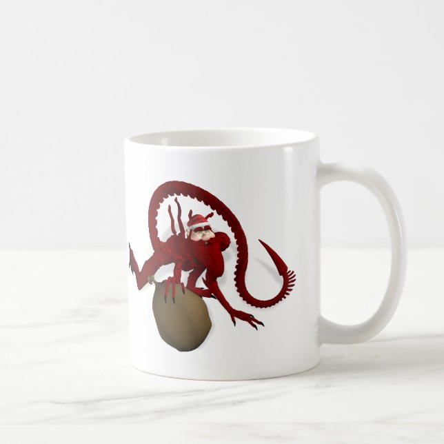 Mug Le Père Noël De L'Espace Extérieur (Droite)