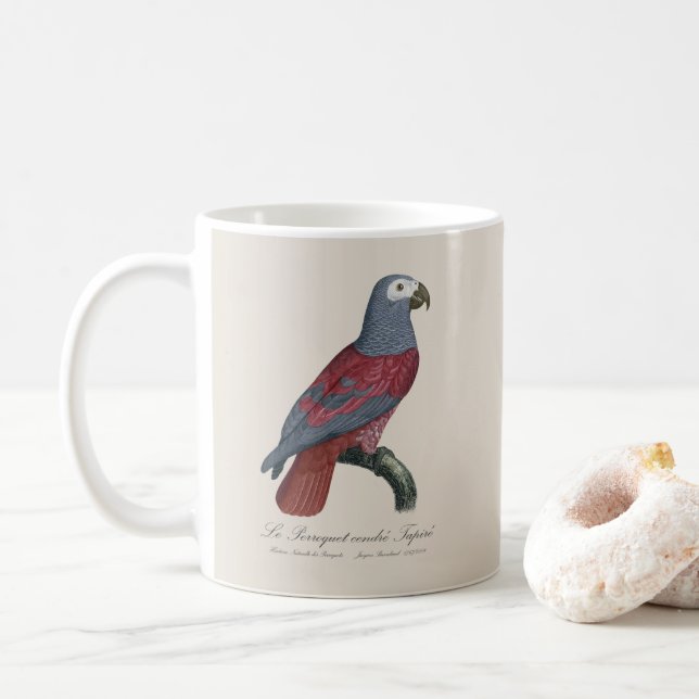 Mug Le Perroquet cendre Tapire (Avec donut)
