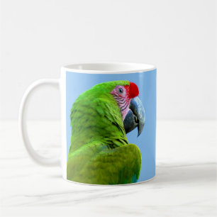 Mug Le perroquet vert d'Ara Militaris