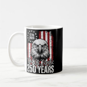 Mug Le Peuple 250 Ans Usa Aigle Patriotique 1776 2026