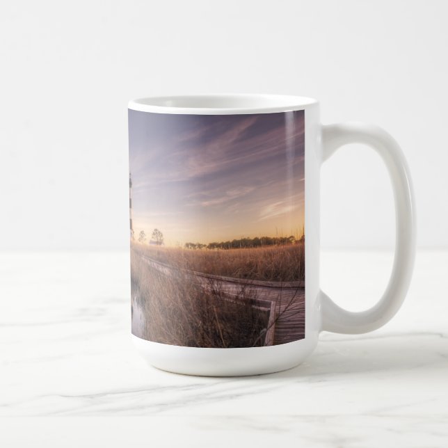 Mug Le phare d'île de Bodie au coucher du soleil (Droite)