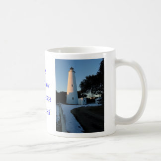 Mug Le phare d'Ocracoke au coucher du soleil
