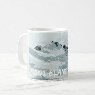 Mug Le pic du Mont Blanc, France