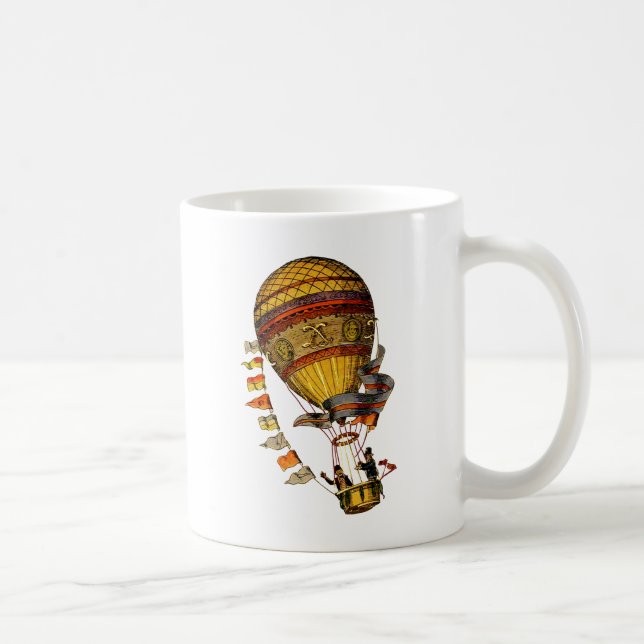 Mug Le Pilote Hot Air Balloon (Droite)