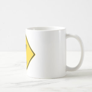 Mug Le pipi halète le panneau routier