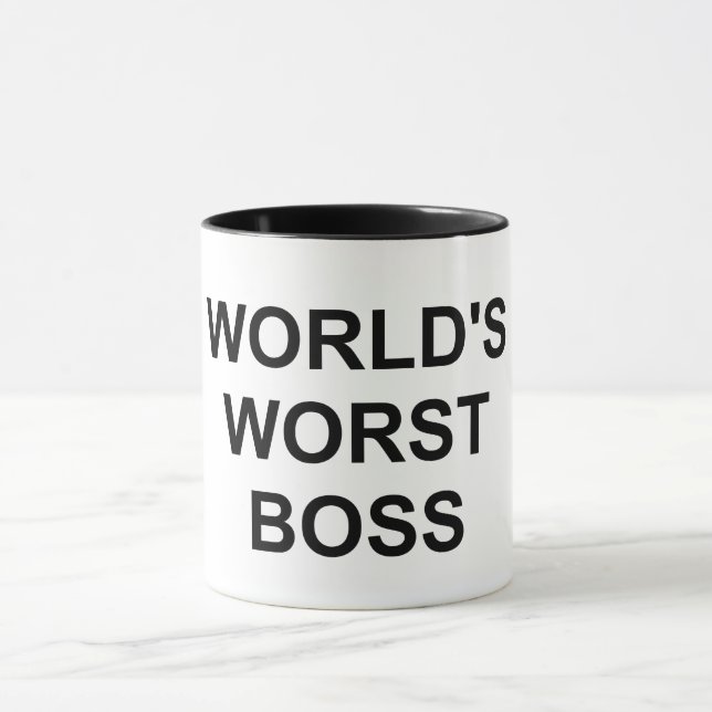 Mug Le pire patron du monde (Centre)