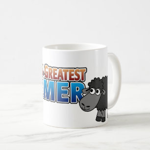 Mug Le plus grand agriculteur du monde - mouton noir