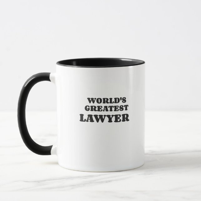 MUG LE PLUS GRAND AVOCAT DU MONDE (Gauche)