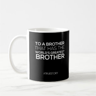 Mug Le plus grand cadeau de café du frère du monde