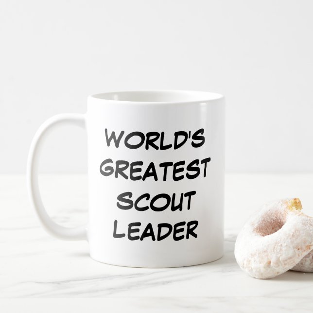 Mug "Le plus grand chef scout du monde" (Avec donut)
