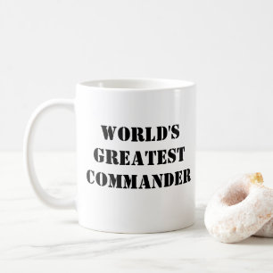 Mug "Le plus grand commandant du monde"