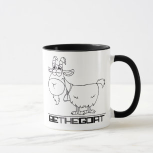 Mug Le plus grand de toute l'heure : Soyez la chèvre