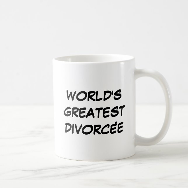 Mug "Le plus grand divorce du monde" (Droite)
