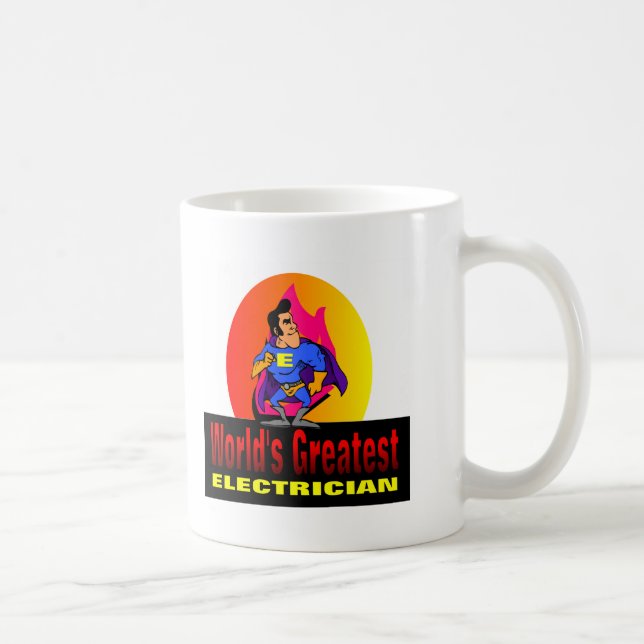 Mug Le plus grand électricien du monde (Droite)
