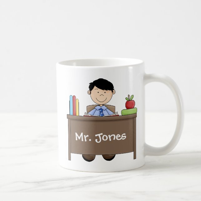 Mug Le plus grand enseignant masculin du monde (Droite)